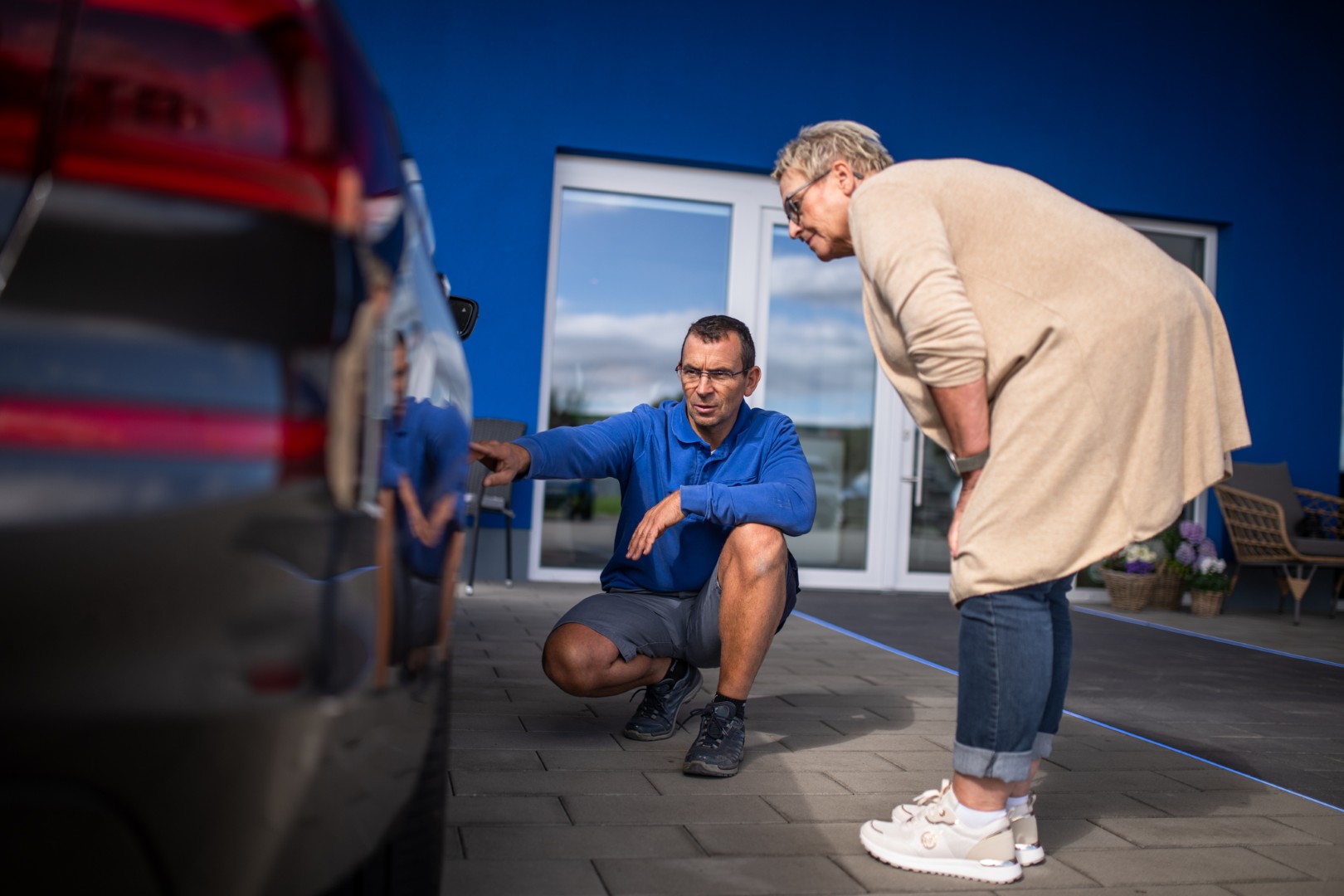 Kfz-Unfallwerkstatt Schadensbegutachtung